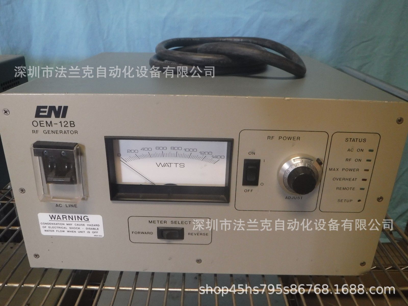 ENI OEM-12B-07 RF GENERATOR射频电