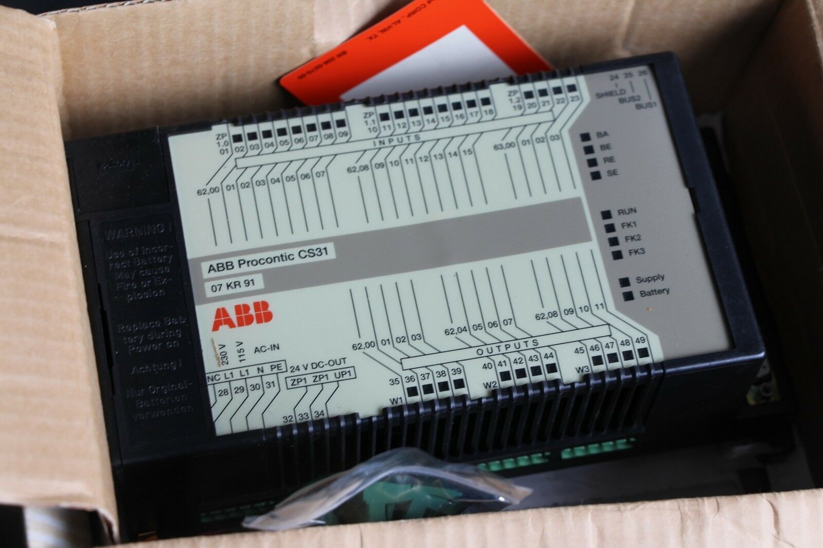 ABB Procontic CS 31 I/O Remote Unit ICSI16E1 - RDS