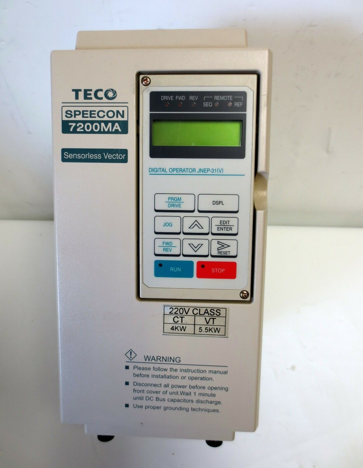 TECO东元变频器7200MA维修