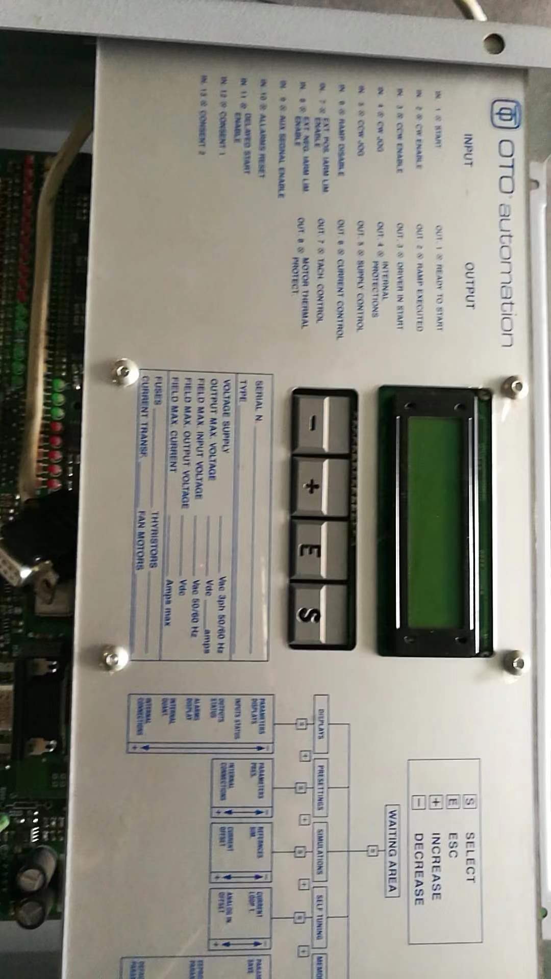 oto automation直流调速器维修